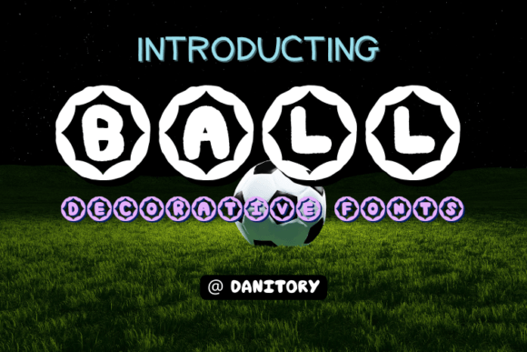 Ball Font: Elevating Sports Campaign Visuals