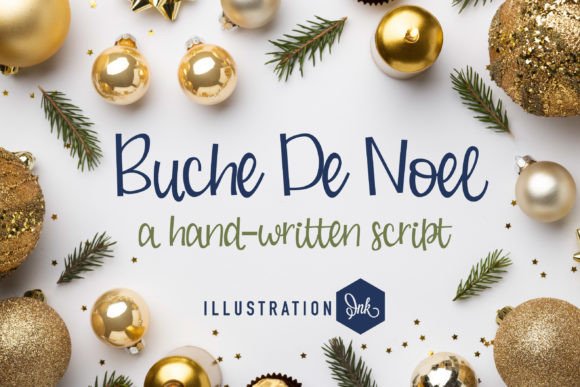 Buche De Noel: A Quirky Script Font Review
