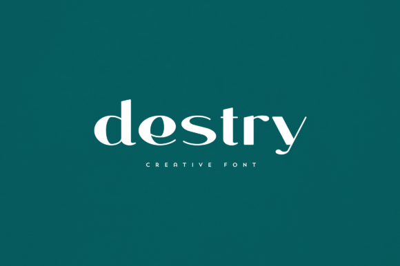 Destry Serif Font for Elegant Craft Branding