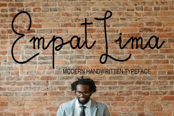 Empat Lima Font Review: Simple Script for Branding
