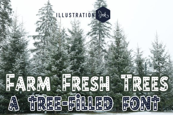 Farm Fresh Trees Font: A Web Designer’s Layout Test