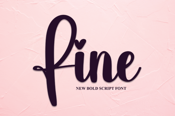 Fine Font: Modern Handwritten Typography for Editorial Design