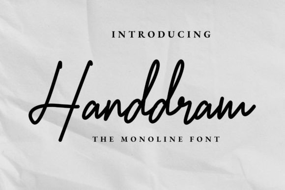 Handraw Font: Elegant Script for Editorial Design