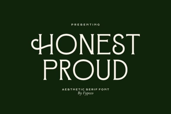 Honest Proud Font: Elevating Brand Identity Design