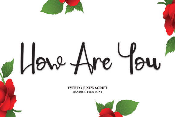 How Are You Font for Friendly Small Business Branding