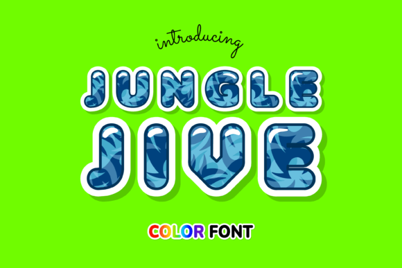 Jungle Jive Font Review for Tropical Business Branding