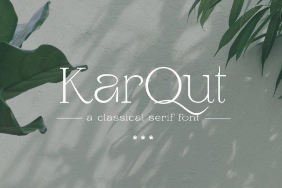 Karqut Font: Elevating Small Business Branding