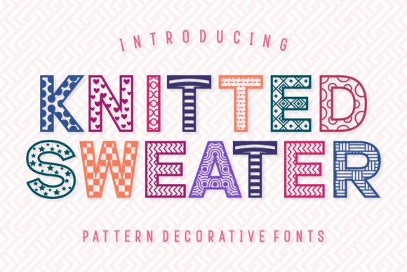 Knitted Sweater Font: Festive Design & Free Download Guide
