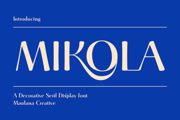 Mikola Font: Elevating Luxury Campaign Visuals