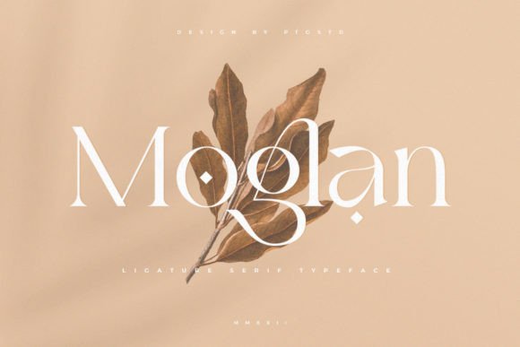 Moglan: A Slim Serif Font for Editorial Design