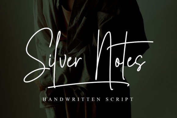 Silver Notes Font: Elevating Editorial Design with Handwritten Style