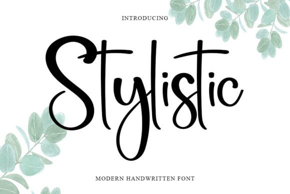 Stylistic Font: Friendly Handwritten Type for Small Business Branding