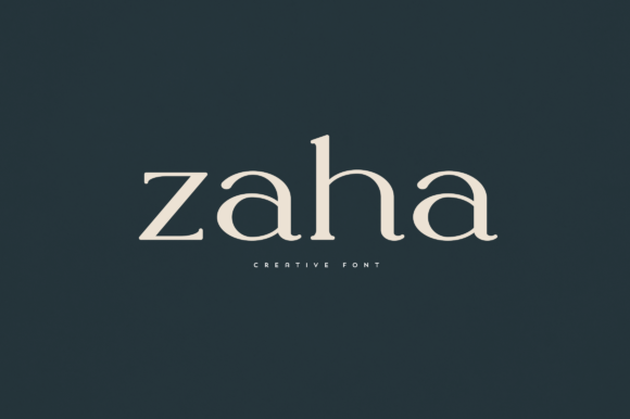 Zaha Font: Elevating Home-Ware Branding